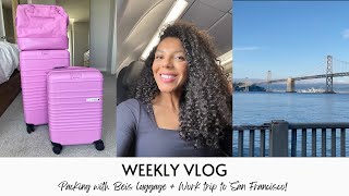 Weekly Vlog | Packing with Beis + Traveling to San Francisco for work!