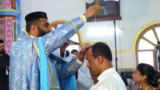 Malankara Orthodox Wedding Ceremony - Kireedam Vaazhvu  By Fr. Varghese Markose Aryattu