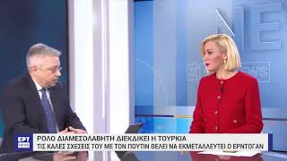 Ρόλο διαμεσολαβητή διεκδικεί η Τουρκία – Τις καλές σχέσεις με τον Πούτιν θέλει να εκμεταλλευτεί