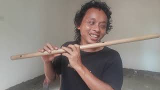 tutorial cara bermain suling lagu 