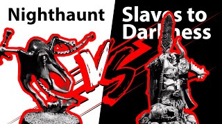 Первая партия в AoS | Nighthaunt vs Slaves to Darkness