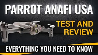 Parrot  ANAFI USA Comprehensive Review and test