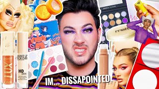 Testing all the NEW OVER HYPED Makeup Launches! we have some fails..