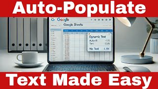 How to Auto Populate Text from a Drop Down List Selection in Google Sheets [Quick & Easy!]