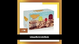 Lollypop Men Ice Lolly Moulds