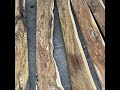 Bocote live edge slabs