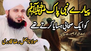 Ek Sahabi Jo Nabi Pakﷺ  Ko Hansaya Karte They /  Maulana Ajmal Raza Qadri /