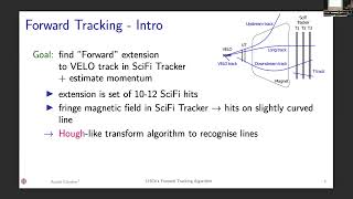 CTD2022: LHCb's Forward Tracking algo for the Run 3 CPU-based online tracking