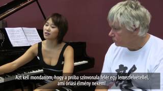 Yuja Wang Bartók II. zongoraversenyét próbálja Kocsis Zoltánnal