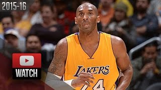 Kobe Bryant Full Highlights vs Bucks (2015.12.15) - 22 Pts, 6 Ast