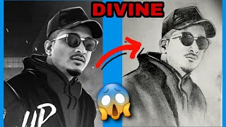 Divine (Rapper) Drawing by SiddhARTh Kawreti #divine #shorts #punyapaap  #youtubeshorts #divinesong