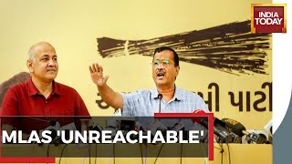 AAP Fears Poaching As MLAs Remain 'Unreachable', Kejriwal Holds Key Meet Amid 'Govt Toppling' Scare