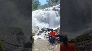 Punnayar Waterfalls #enteyathrakal   #shorts #punnayarwaterfalls #monsoon #vagamon #munnar