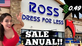 ¡GRAN VENTA anual de ROSS! 🛍️ Descuentos IMPERDIBLES