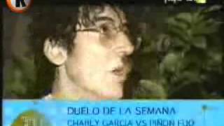 charly garcia vs pinion fijo - pelea en show de cordoba y charly opina de cromagnon.wmv