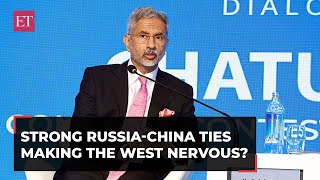 Strong Russia-China ties making the West nervous? S Jaishankar gives a solution