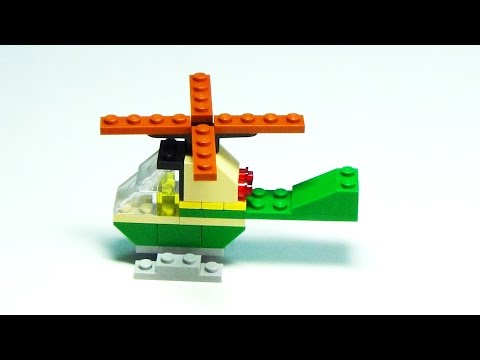 Lego Classic 10696 - How to build a Helicopter Lego Classic 10696 - How to build a Helicopter