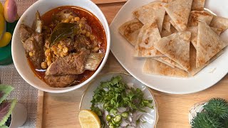 ဝက်နံရိုးကုလားပဲ နှင့် ပလာတာ Pork Ribs with Paratha