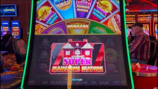 Insane jackpot!! $50 bet turns into $20,050 401x win!! Super mansions!! #jackpot