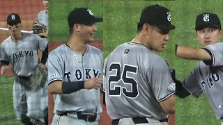 鉄壁の守備編ハイライト巨人4-1ヤクルト 若林楽人　吉川尚輝　泉口 友汰　岡本和真　岸田行倫　　巨人ハイライト　ファインプレー　2024年7月6日神宮球場