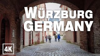 WÜRZBURG Marienberg Fortress Germany 2021 • Real Time Virtual Walking Tour 4K ASMR