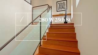 280 W 25th St New York NY 10001   The Domenico Team   HD Listing Video 1400000275