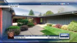 505 Carr Street  LAKEWOOD, CO Homes for Sale | coloradohomes.com