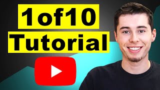 1of10 Tutorial \u0026 Review 2024 - How to Find Profitable YouTube Niches