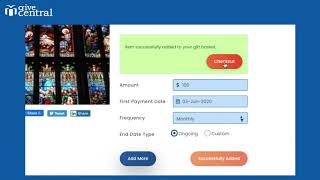 How to Set Up a GiveCentral Profile and Make a Donation