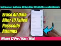 iPhone 12/12 Pro: How to Turn On Self Destruct And Erase All Data After 10 Failed Passcode Attempts