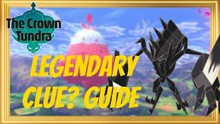 How to Complete Legendary Clue? (4) in Pokémon Sword and Shield - The Crown Tundra Necrozma Location