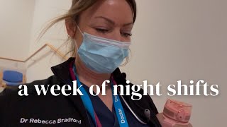 Doctor vlog - A WEEK of NIGHT Shifts- On Call FY1 (Part 1) + why I love being a medic