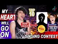 My Heart Will Go On - Singing Contest TOP 10 WINNERS REACTION! (Céline Dion #SingingChallenge)