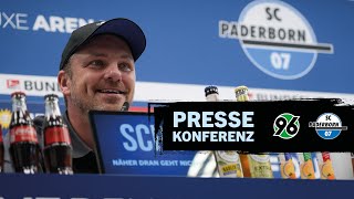 Pressekonferenz vor dem Auswärtsspiel bei Hannover 96