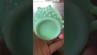 Found This Awesome Jadeite Glass at Estate Sale Today!  Super Fun Find!