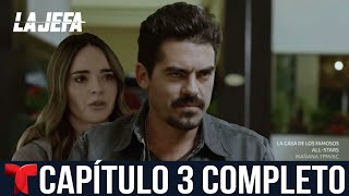 LA JEFA | Capítulo 3 Completo | Telemundo HD