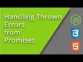 Error Handling in Promises