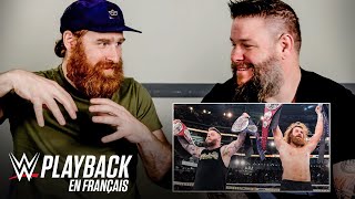 Kevin Owens and Sami Zayn relive their WrestleMania 39 main event in French: WWE