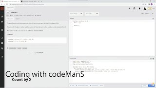 Codewars 8 kyu Count by X JavaScript