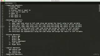 Learn Python Lesson 6 : What is operators