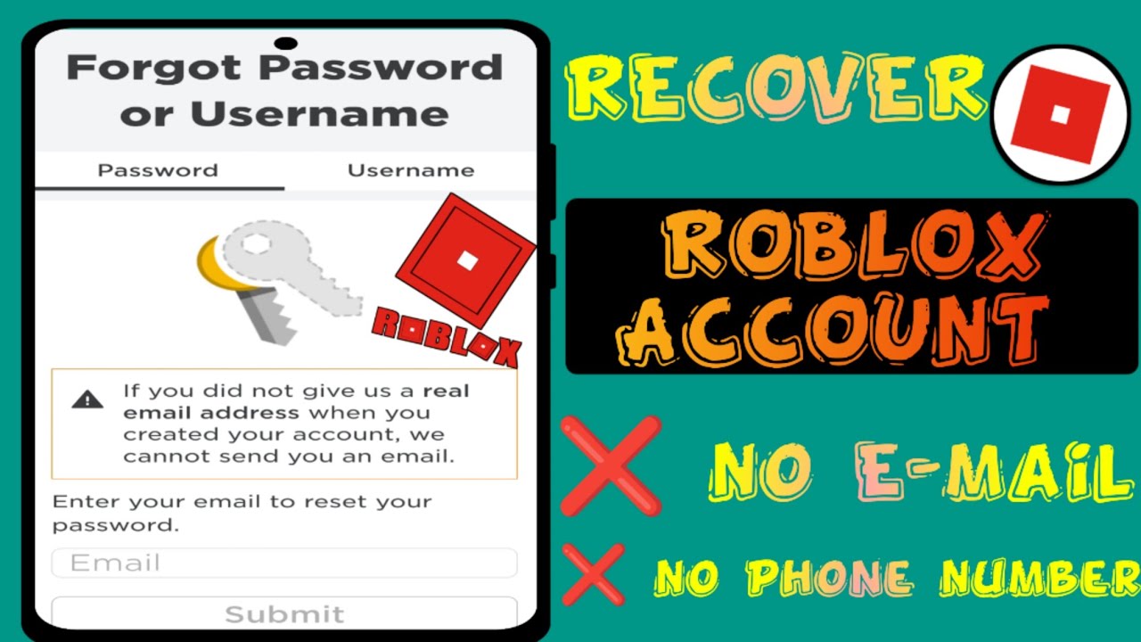 How To Reset Your Roblox Password Without Email (2024) - Get Your ...