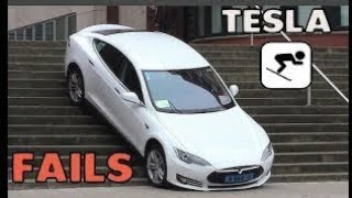 Tesla crash and fail autopilot compilation 2