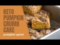 Keto Pumpkin Crumb Cake