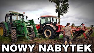 Nowy nabytek GRASS-ROL Oskar - Talerzowanie 100 ha - JOHN DEERE - ZETOR