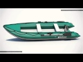 13' Heavy Duty KaBoat - Inflatable kayak boat  3D model