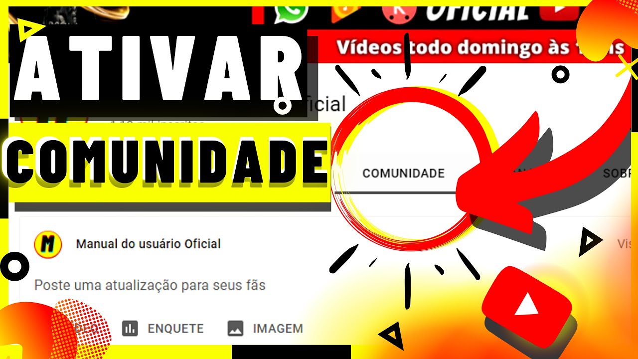 Como Ativar A Aba Comunidade No Seu Canal Do Youtube 2021 Pelo