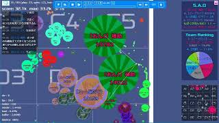 agar.io 【おんJ】母艦戦 2022/7/10 3:33 part871