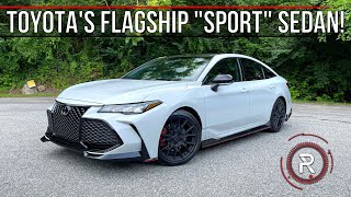 The 2021 Toyota Avalon TRD Is A Surprisingly Good Discontinued Sporty Flagship Sedan