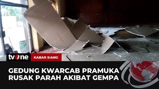 Penampakan Dampak Gempa Garut di Tasikmalaya, Gedung Kwarcab Pramuka Rusak Parah | Kabar Siang tvOne