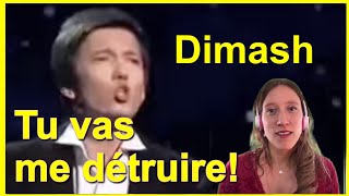 Vocal Coach/classical Singer REACTION (first time): Dimash Kudaibergen - Tu vas me détruire